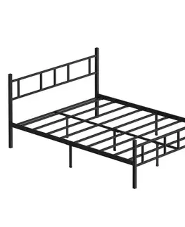 Rám dvoulůžkové postele Akın - Black 120x200