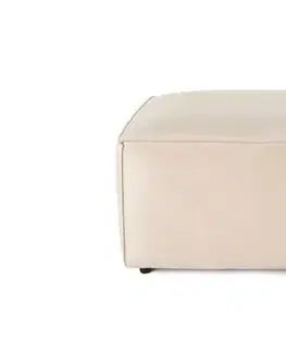 Puf Lora Pouffe - Cream