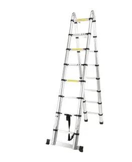 Teleskopický žebřík, 2 x 2,5 m, L