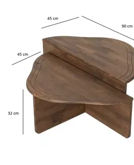 Konferenční stolek Altopiano - Walnut