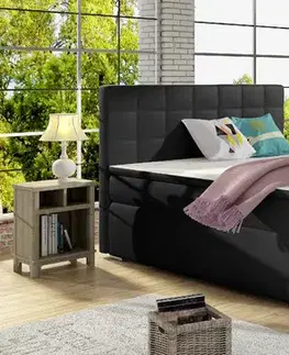 Artelta Manželská postel ALICE Boxspring | 140 x 200 cm Alice barva: Soft 11, Alice rozměr: 140x200 cm