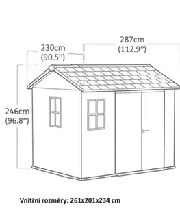 Zahradní domek APEX 11x7,5 Keter