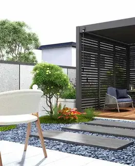 Bioklimatická pergola INTRO PLUS 4x3 m Rojaplast