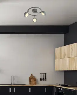 Spirálová LED stropní lampa
