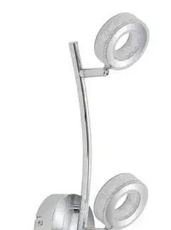LED nástěnná lampa VINOLA CHROME 3000K