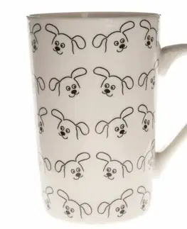 Porcelánový hrnek Crazy dog, 370 ml