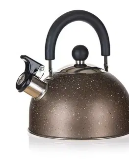 Banquet Nerezová konvice GRANITE Brown, 1,7 l, hnědá