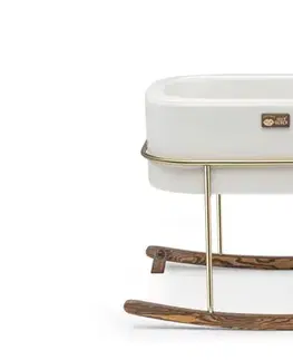 Cradle Hier Metal - White, Gold