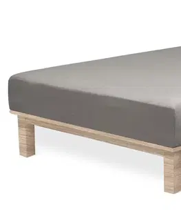 Prostěradlo Andrea Simone boxspring 90x200x35 antracitové