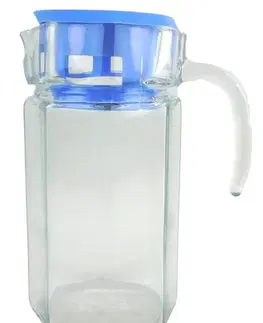 PROHOME - Džbán skleněný 1,4l s plastovým víkem