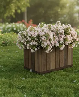 KETER Zahradní květináč DECO BLOCK PLANTER