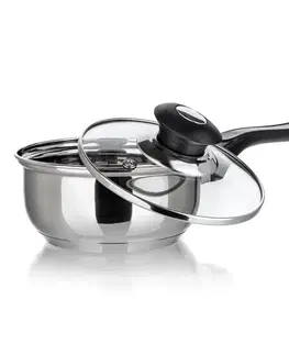 Nerezový rendlík s poklicí Super Value, 14 cm, 0,8 l