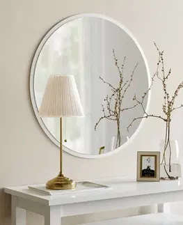 Zrcadlo Yuvarlak Ayna Beyaz 60 cm