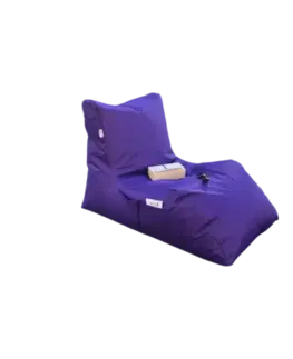 Sedací vak Daybed, fialová