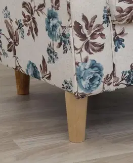 Křeslo s taburetem ASTRID Tempo Kondela