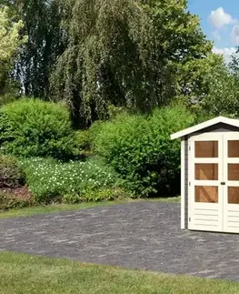 Dřevěný zahradní domek AMBERG 2 Lanitplast