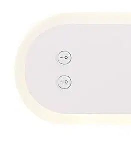 Nastavitelná LED nástěnná lampa na čtení bílá Miracle