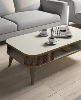 Konferenční stolek Eylül - Cream