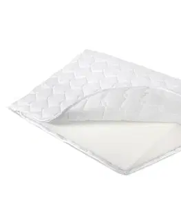 Bellatex Klínový podhlavník s proševem bílá, 80 x 50 x 20 cm