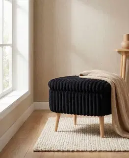 Lavice s úložným prostorem MINI OSLO  LINEN TOSCANO