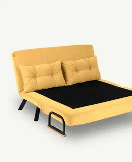 Rozkládací pohovka Sando 2 Mustard