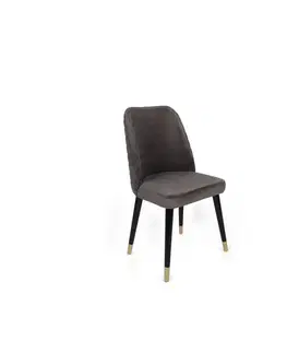 Sada jídelních židlí Hugo Anthracite and Black, 2 ks