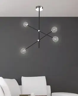 Apeti Paksos G9 LED černá závěsná stropní lampa