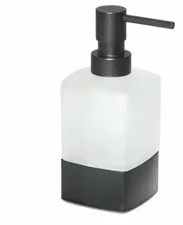 GEDY 545514 Lounge dávkovač mýdla na postavení, černá mat