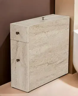Skříňka do koupelny Calencia Travertine