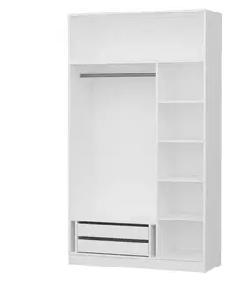 Šatní skříň Kale 235 - White