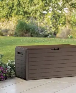 KETER Úložný box ATALAS | hnědá 270L