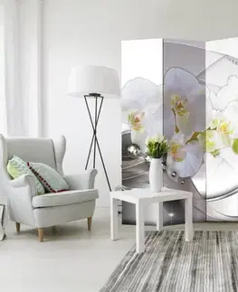 Paraván Pearl Dance of Orchids Dekorhome