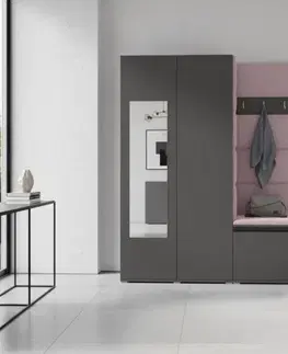 ArtPK Předsíň AMY 11 | šedá se zrcadlem barevné provedení: Trinity 19