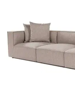Trojmístná pohovka Sora 3 - Sand Beige