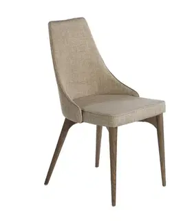 Estila Moderní jídelní židle Vita Naturale béžová 91cm