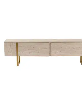 Televizní stolek Serenity Travertine