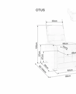 Polohovací křeslo OTUS II BREGO  Signal