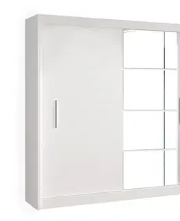 Šatní skříň s posuvnými dveřmi LOW Tempo Kondela