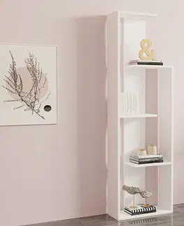 Knihovna Wand White