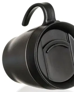 Banquet Termohrnek cestovní TAZZA 330 ml, antracit