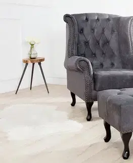Chesterfield křeslo MIDAS Dekorhome