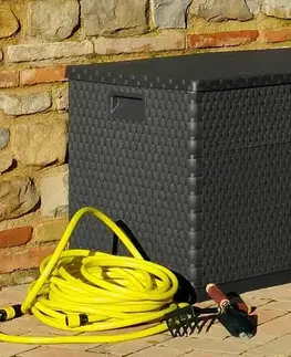 Zahradní úložný box RATTAN 420 l Toomax