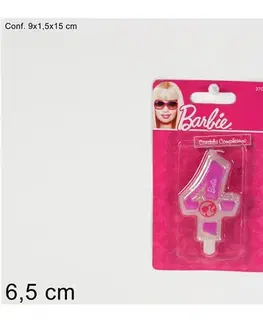 PROHOME - Svíčka dortová 4 Barbie