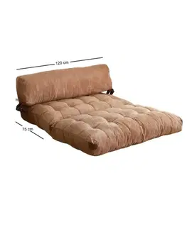 Rozkládací pohovka Fold Kadife 2 Camel
