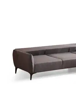 Rohová sedací souprava Belissimo Right - Dark Grey