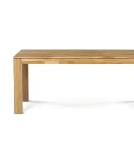 Jídelní stůl 180 x 90 cm, dub, XXL