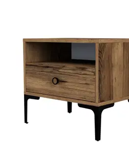 Noční stolek Lizbon 532 - Walnut