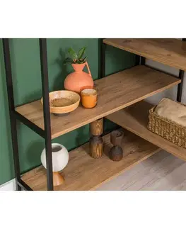 Regál Edra Black and Atlantic Pine