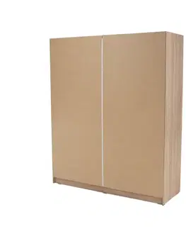 Šatní skříň s posuvnými dveřmi LOW Tempo Kondela