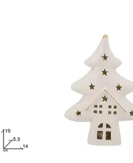 PROHOME - Stromeček domeček LED 19cm